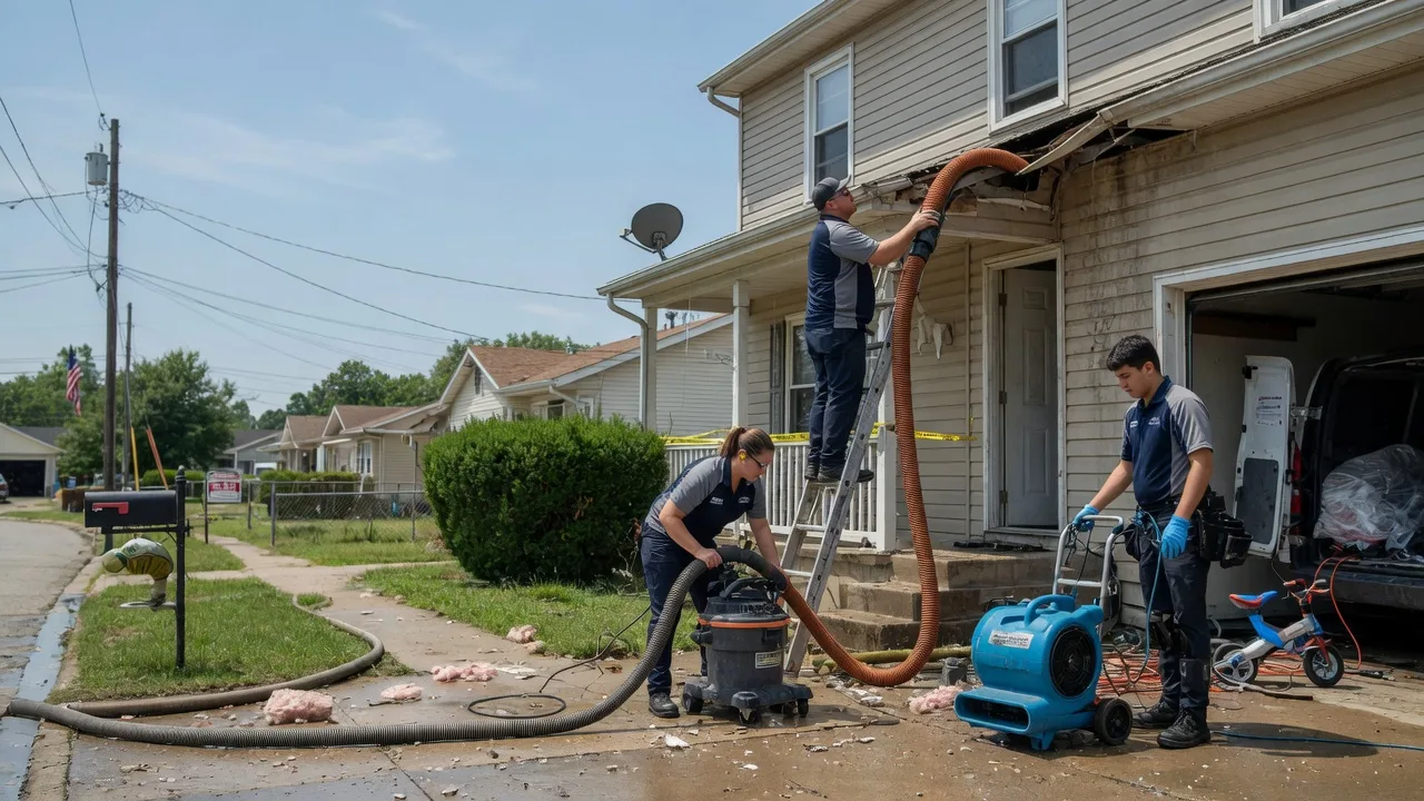 Water Damage Restoration in Hutchinson, KS near me